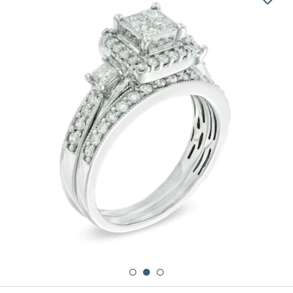 1 Ct bridal set - Picture 4 of 5